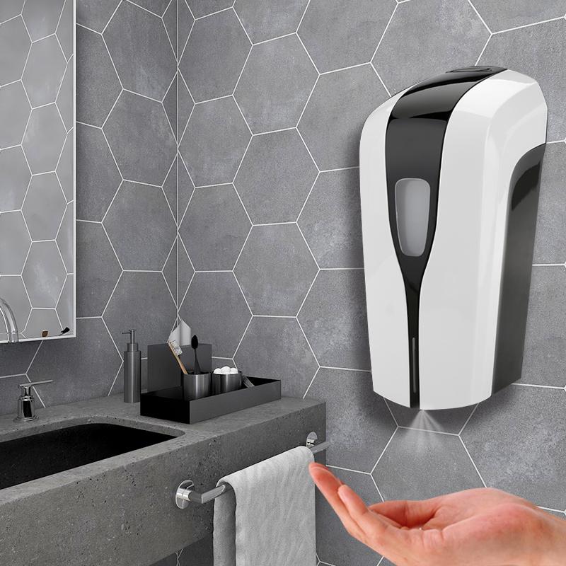 Touchless Infrared Soap Dispenser Machine Wall Mounted Automatic Foam Touchless Hand Sanitizer Disinfection Dispenser with Stand белый