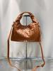 Woven shoulder bag underarm bag spring and summer new bag women's bag handmade high-texture dumpling bag tide