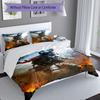 3Pcs Tactical Combat Grenade Action Bedding Quilt Set Quilt Cover Gift For Fans 1 Duvet Cover 2 Pillowcase Game642