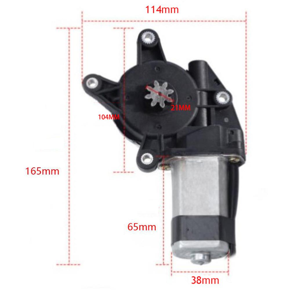 1Pcs LH Left Side 12V 30W Car Window Lifter Motor Power Window Regulator Motor