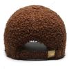 Fashion Plush Baseball Hat Women Couple Cap New Lamb Wool Baseball Cap