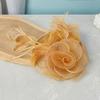 British Styles Women's Fascinator Beautiful Linen Brida Headwears Delicate Hat Adornment For Stylish Appearance