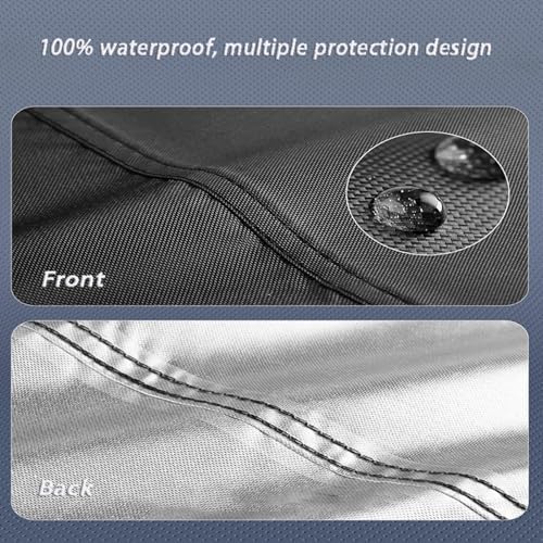 Waterproof Outdoor Furniture Cover 310x150x105cm Rectangular Patio Table Cover Anti-UV 600D Oxford Garden Furniture Rain Dust Protection
