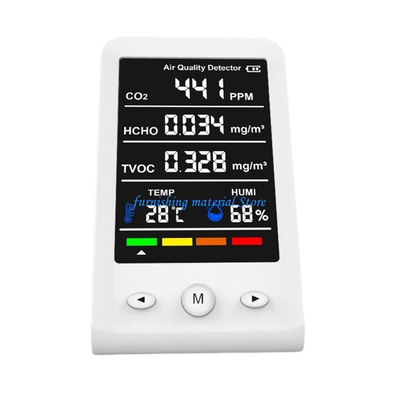 Y5GD Handheld Air Pollution Tester Meter With High Accuracy Sensors Suitable For Home Office Classroom And Baby Room Safety