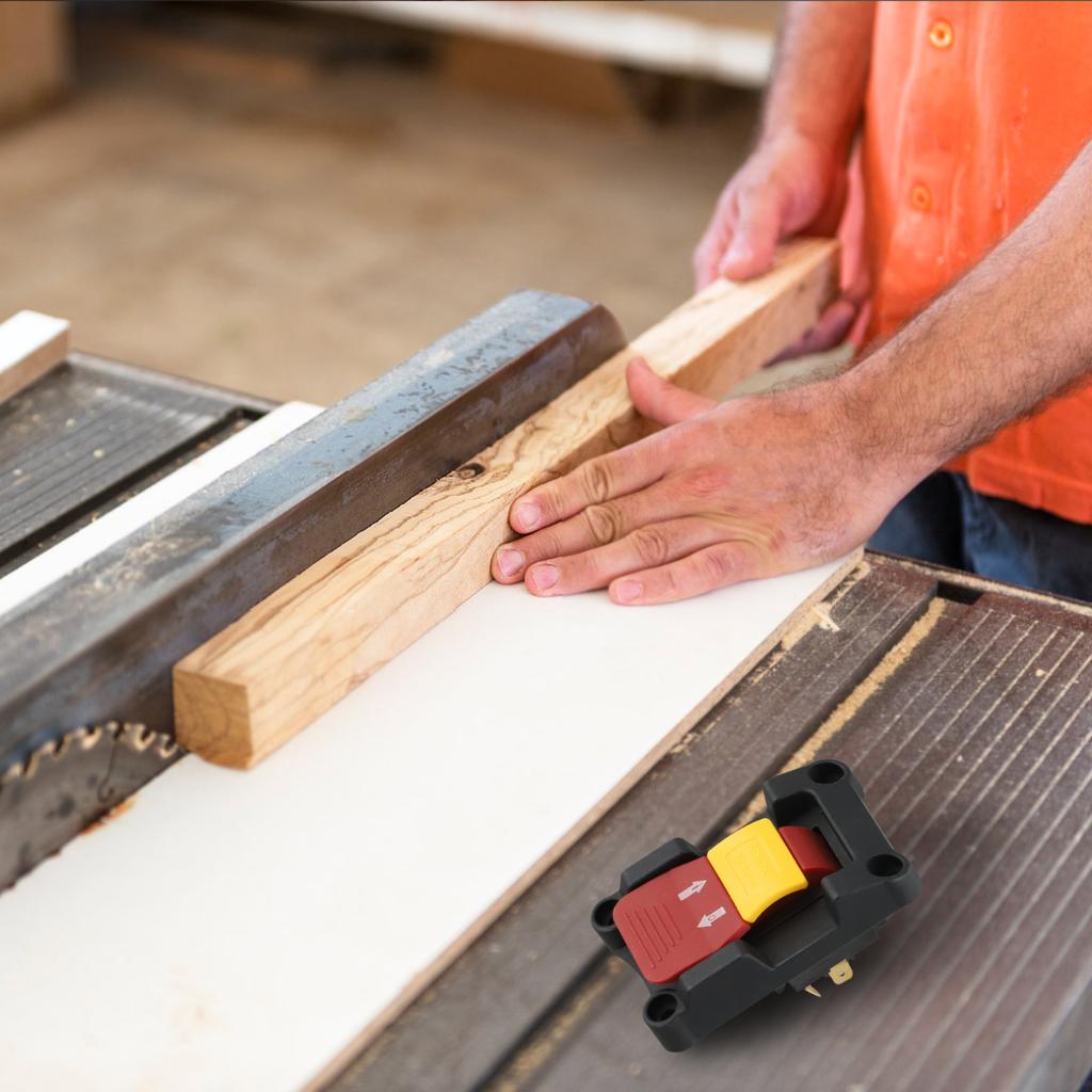 Electric Locking Key Switch Power Tool Operation Color-Coded Design Operating Cycles: 6E3 Removable Key For Drill Presses