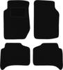 Schwarze Velours-Fußmatten für: Kia Sportage I SUV (1995–2004)