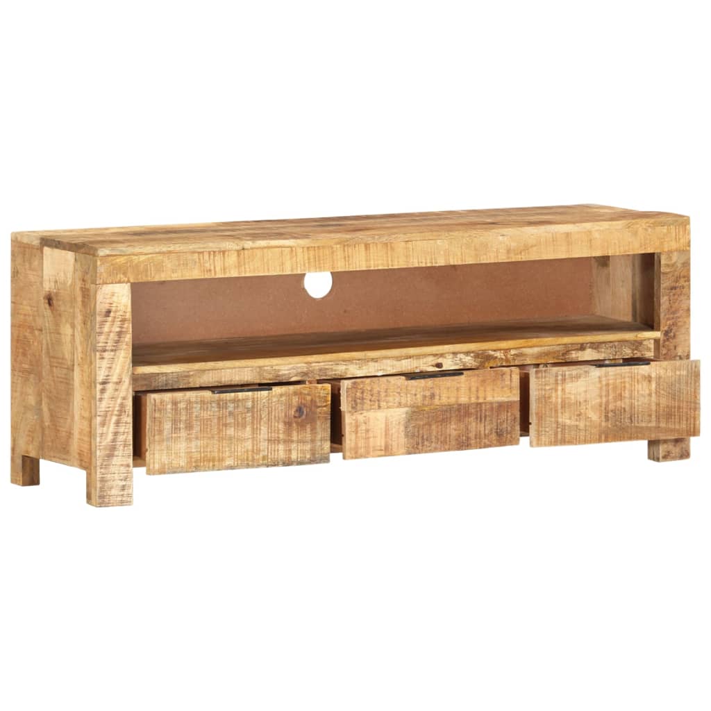 Vidaxl Szafka Pod Telewizor, 110X30X40 Cm, Surowe Drewno Mango