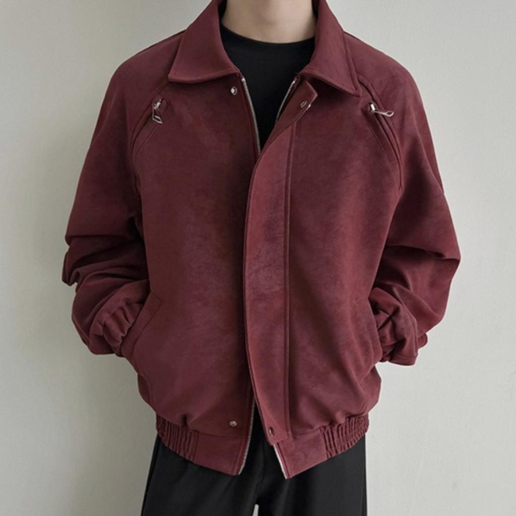 STREETRICH Autumn American Retro Cargo Jacket Men Streetwear Fashion Loose Casual Short Bomber Coat Man Motorcycle Jacket Outerwear