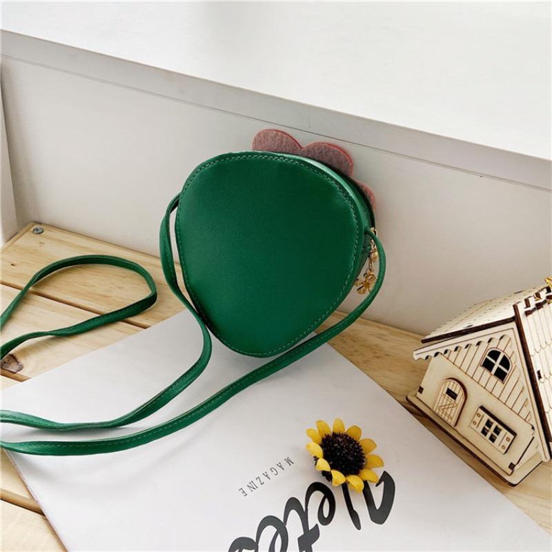 Girls bag, new cute strawberry bag, children's messenger bag, boys and girls change bag, decorative small bag.