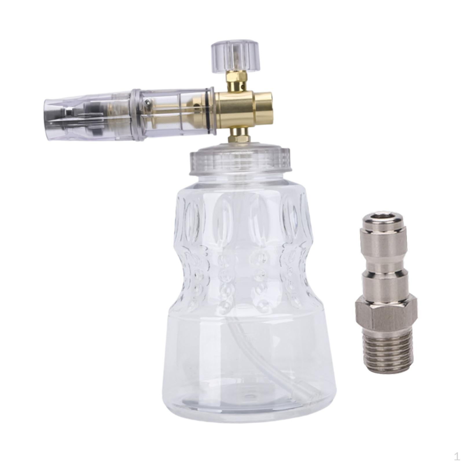 

Бутылка для пены 1 л для чистки автомобиля с быстросъемным соединителем для наружного применения L Adpater