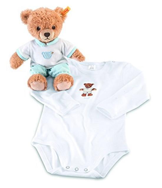 Steiff Baby Gift Set Sleepwell Bear Blue 25cm 239748