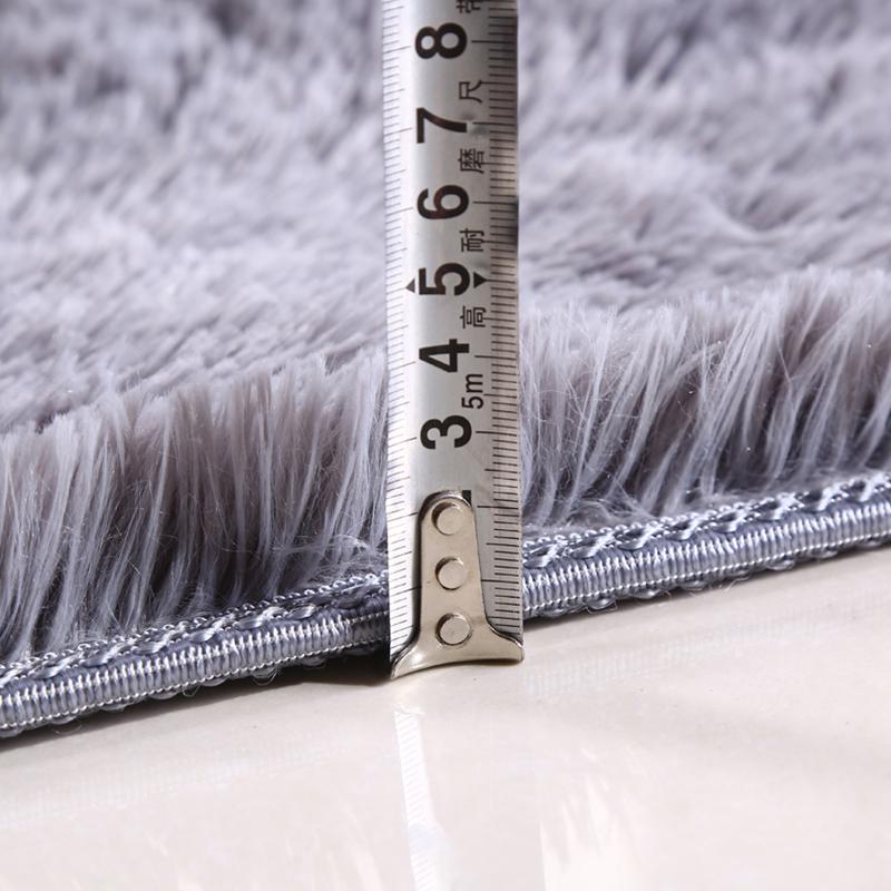 Fluffy Oval Plush Carpet Extra Soft Rug For Living Room Sofa Area Bedroom Non-Slip Shaggy Floor Mat Home Decor Kids Bedside Rug