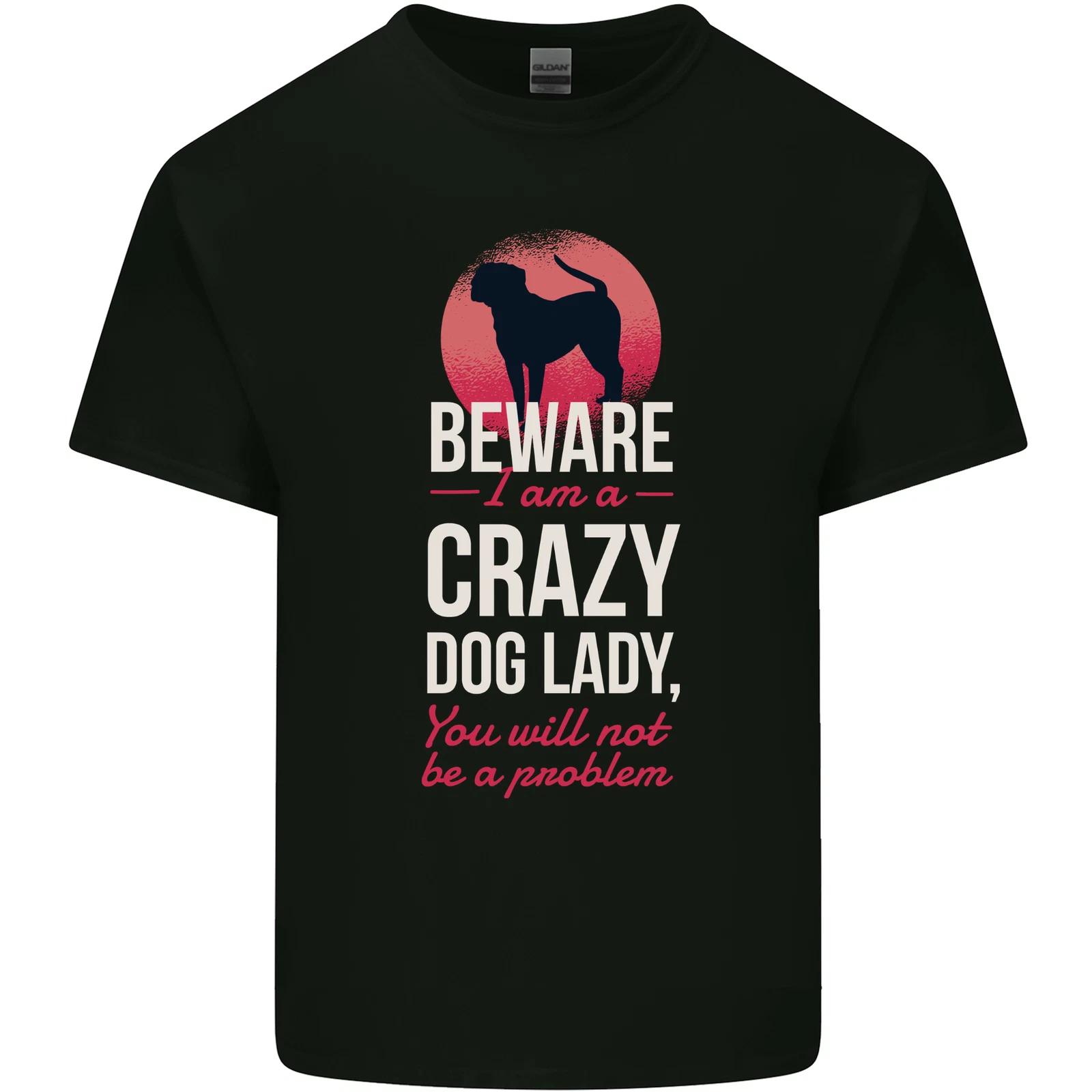 

Crazy Dog Lady Funny Kids T-Shirt Childrens 4XL