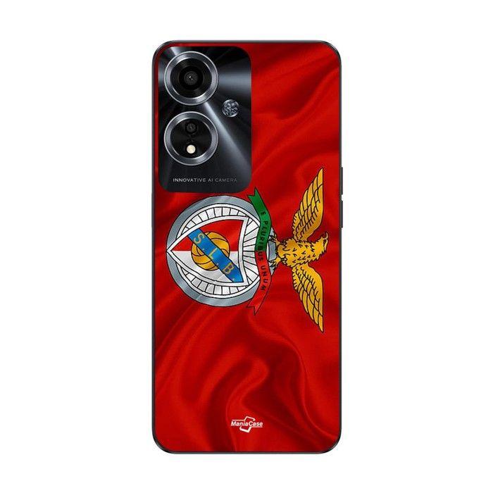 Coque pour Oppo A59 5G SLB BENFICA FOND ROUGE
