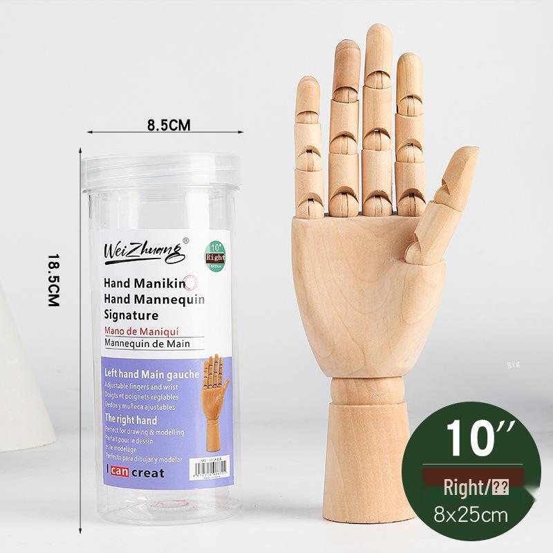 12-Inch Flexible Wooden Mannequin Model for Art Drawing