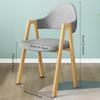 1PC elegant dining chair, simple and modern dining chair, comfortable and durable Nordic-style dining chair