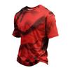 Men’s Casual Printed Crew Neck Lightweight Breathable Short Sleeve Top Halloween Graphic Comfortable Fit T-Shirt for Daily Wear