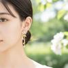 1 pair Temperament Enamel Flower Earrings Jewelry Dripping Glaze Earrings  Seaside Holiday