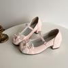 Fashion Fashion JK Women Mary Jane Shoes Causal Shallow Butterfly-knot Shoes Ladies Spring Autumn Luxury Elegant Lolita Shoes Female
