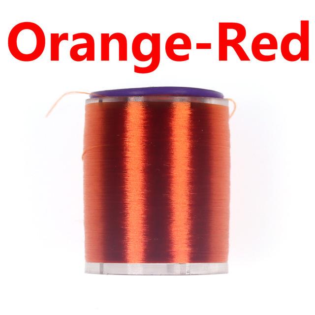 

75D тонкая высокопрочная нить для завязывания мух со стандартной шпулькой, вощеная вощеная нить для завязывания мух нимфы, сухих и влажных мух