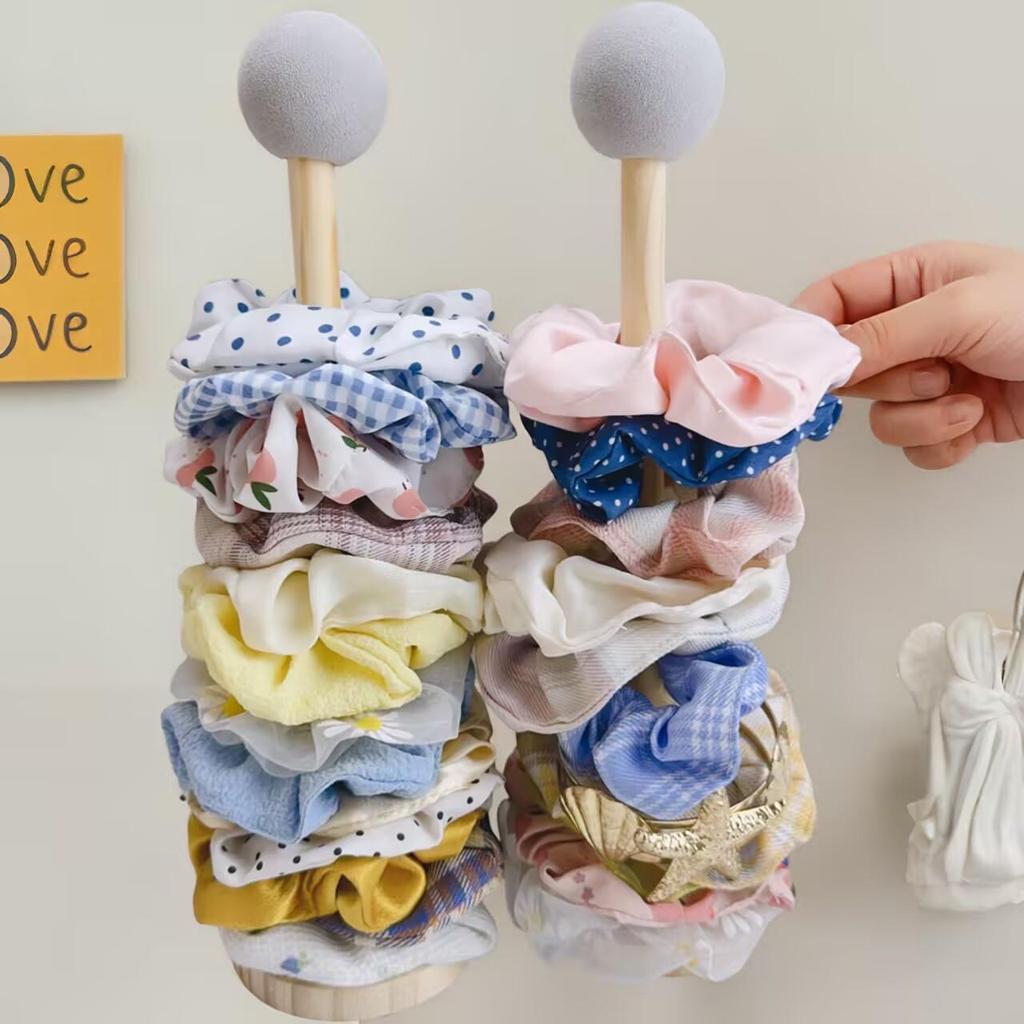Zylindrischer Schmuckständer: Haargummis, Scrunchies, Armbänder, Armbänder Ausstellungsständer
