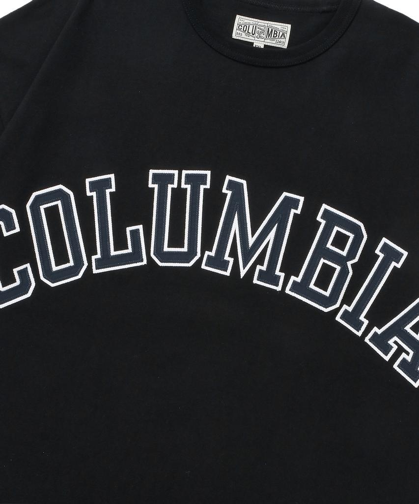 COLUMBIA UNIVERSITY Columbia Arch Logo S/S T-Shirts Black