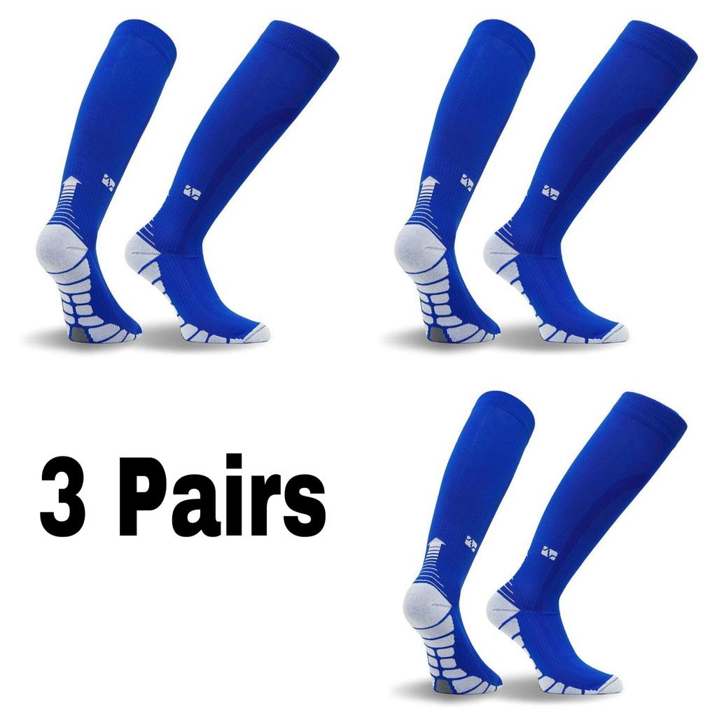 1/3 Pairs Compression Socks Knee High 20-30 Mmhg Fit Medical Edema Diabetes Varicose Veins Running Marathon Sports Socks