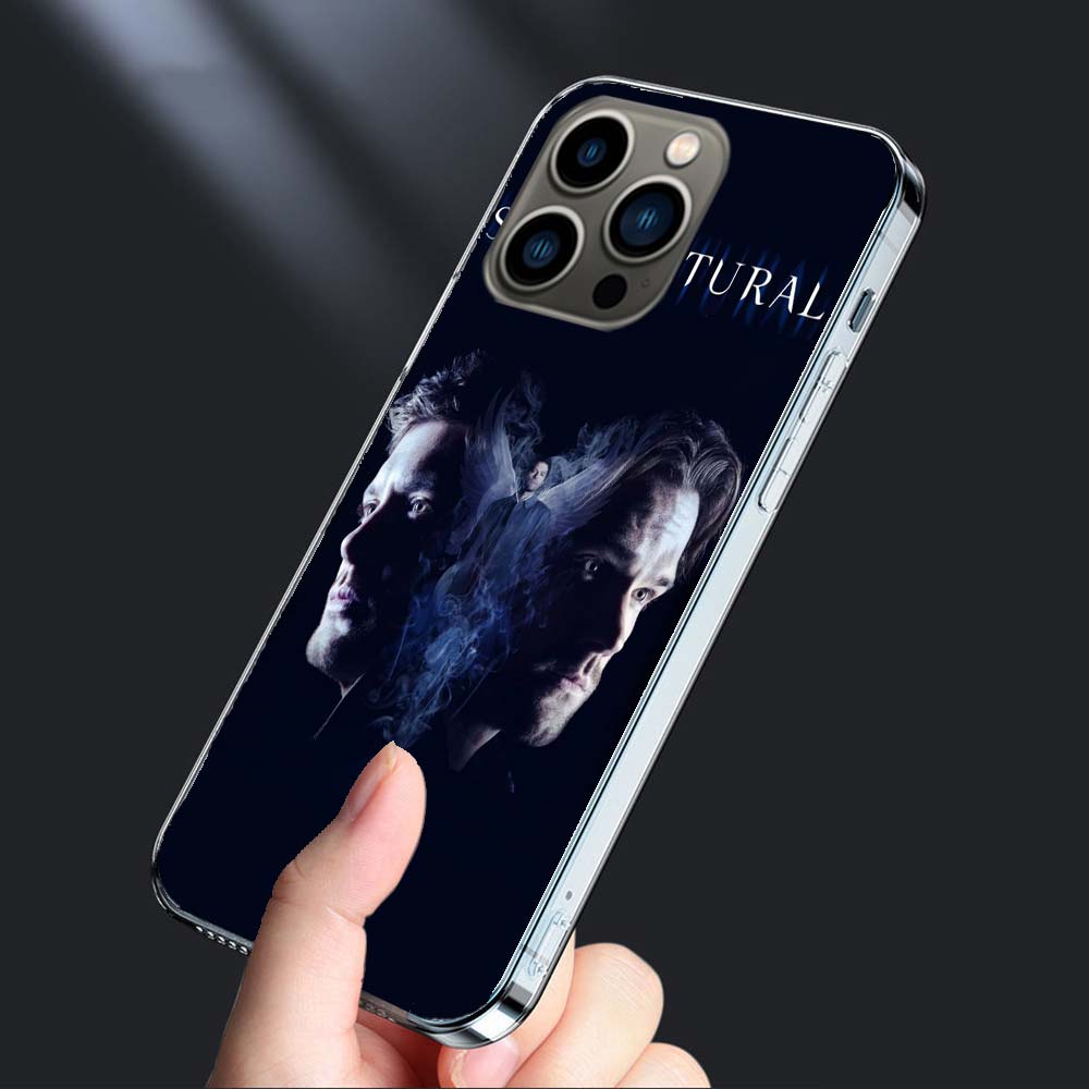 Babaite Supernatural SPN Dean And Sam Phone Case For Apple Iphone 16E Capa 15+ 14 Plus 17 Air 16 Pro Max 12 Pro Cute 13 Mini