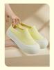 2025 Minimalist Women's Thick-Soled Fly-Knit Slippers - Versatile Fashionable Casual Mesh Espadrilles