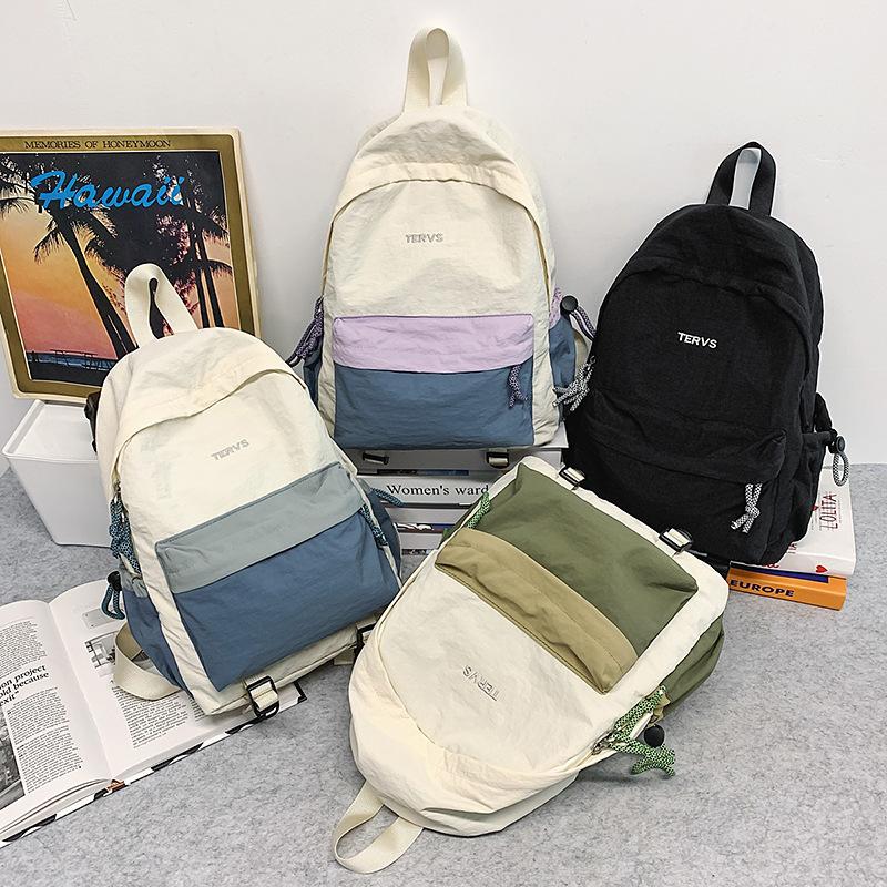 Outdoor Lightweight Travel Backpack Student Schoolbag Women's Large Capacity College Style Backpack