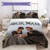 Custom Name Vibrant Outlander Bedding,Quilt Set Quilt Cover Pillowcase Home Birthday Gift(1 * Duvet Cover + 2 * Pillowcase, Without Core)_xia