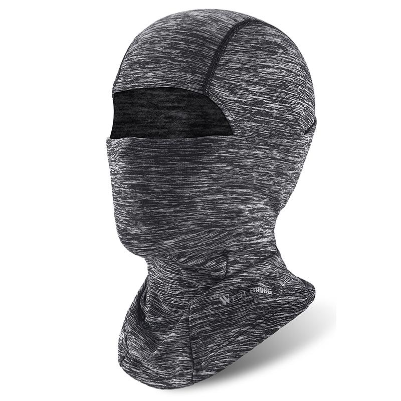 WEST BIKING YP0201201-205 Outdoor Cycling Helmet Liner Bike Headgear Full Face Mask Breathable Warm Protection Neck Scarf