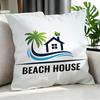 Indie Beach House Cushion Cover Cushion Cover Set 4Pcs 50X50 45X45 40X40 Pillowcase Decorative Sofa Home Decor