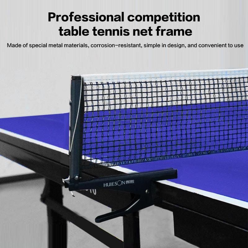 Clip-On/Screw Type Table Tennis Mesh Net Ping Pong Table Net Rack Kit Accessories Clamp Table Tennis Sports Equipment