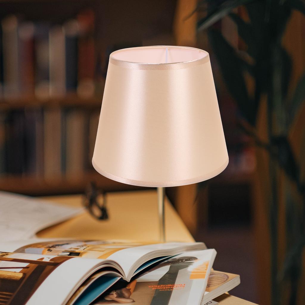 Stylish Fabric Lamp Shade Easy Install Replacement Cover for Home Hotel Office Desk Floor Table Lamp E27 Light Shade