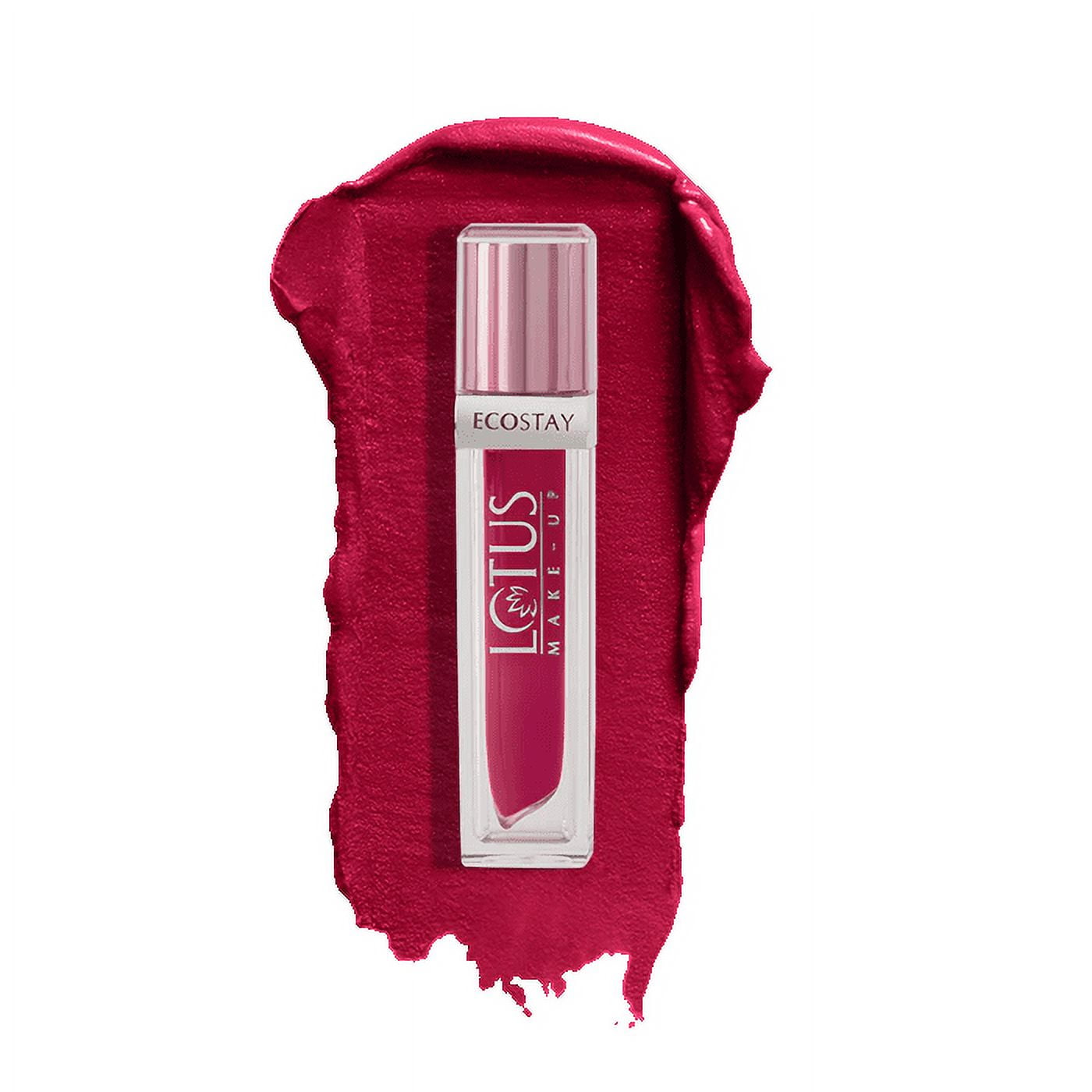 

Lotus Herbals Ecostay Matte Lip Lacquer, Rose Bloom