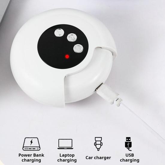 Electric Nail Trimmer Automatic Kids Adults Seniors Nail Clipper with LED Light Baby Manicure