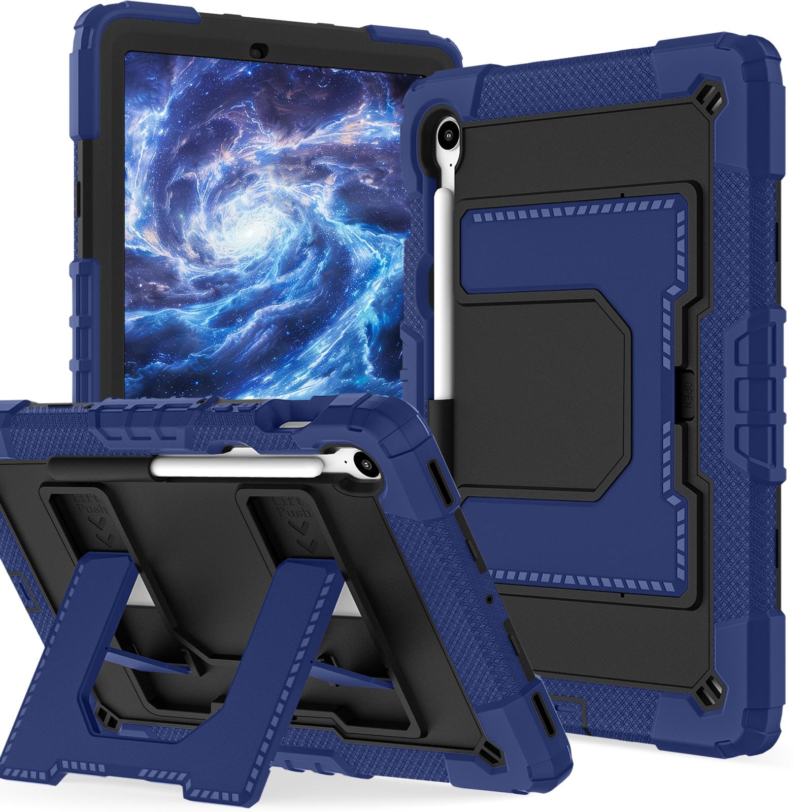 Étui pour tablette Pour Samsung Galaxy Tab S10 Lite S10 S9 FE 10.9  Coque anti-chute avec fente pour stylo Support stand Avec Bandoulières S9 FE 11 2023