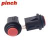 14MM Round Waterproof Snap-in Switch, 2-Pin, Normally Open, Self-Reset, Self-Locking Button