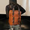 New Korean Style Popular and Fashionable Solid Color Student Schoolbag Casual Backpack