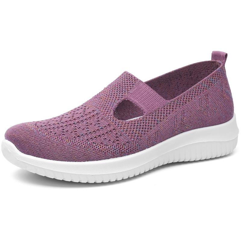 

Women s Shoes Women s Sports Shoes Women s Comfortable Soft Sole Breathable Casual Mesh Women s Shoes Fashionable New Style 40 фіолетовий