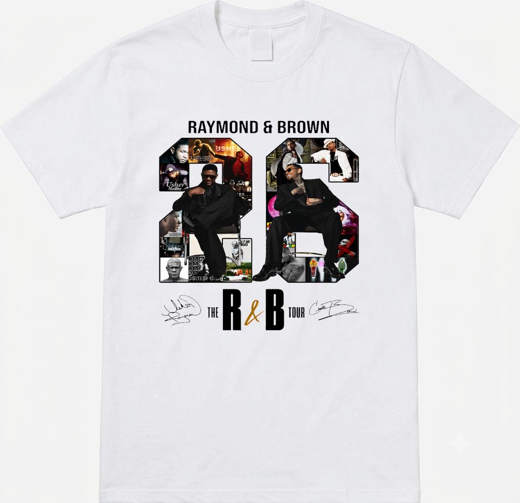 R&B Raymond Brown Tour Shirt Vintage Concert Retro Graphic Unisex T-Shirt