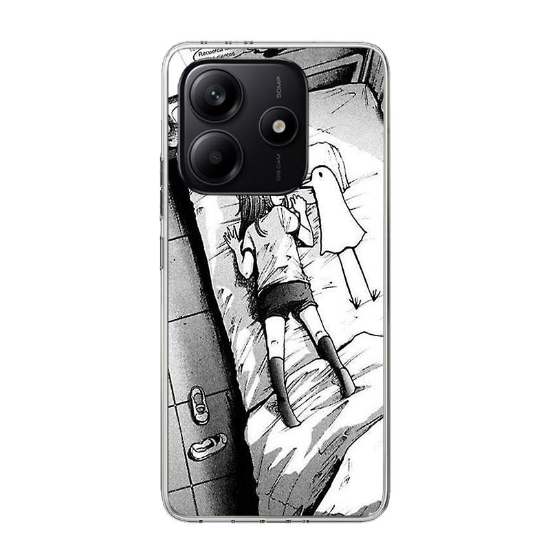 Oyasumi Punpun Case Phone Cover for Xiaomi Redmi Note 14 13 12S 12 11S 11 11T 11E 10S 10 Pro Plus 9 9S 5G + Trend Fundas