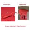 ZISIZ Disposable Red Wedding Spoons