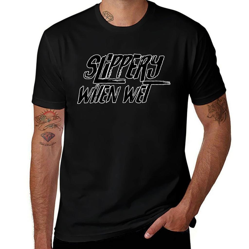 Slippery When Wet TShirt Industrial Work Tee Shirt