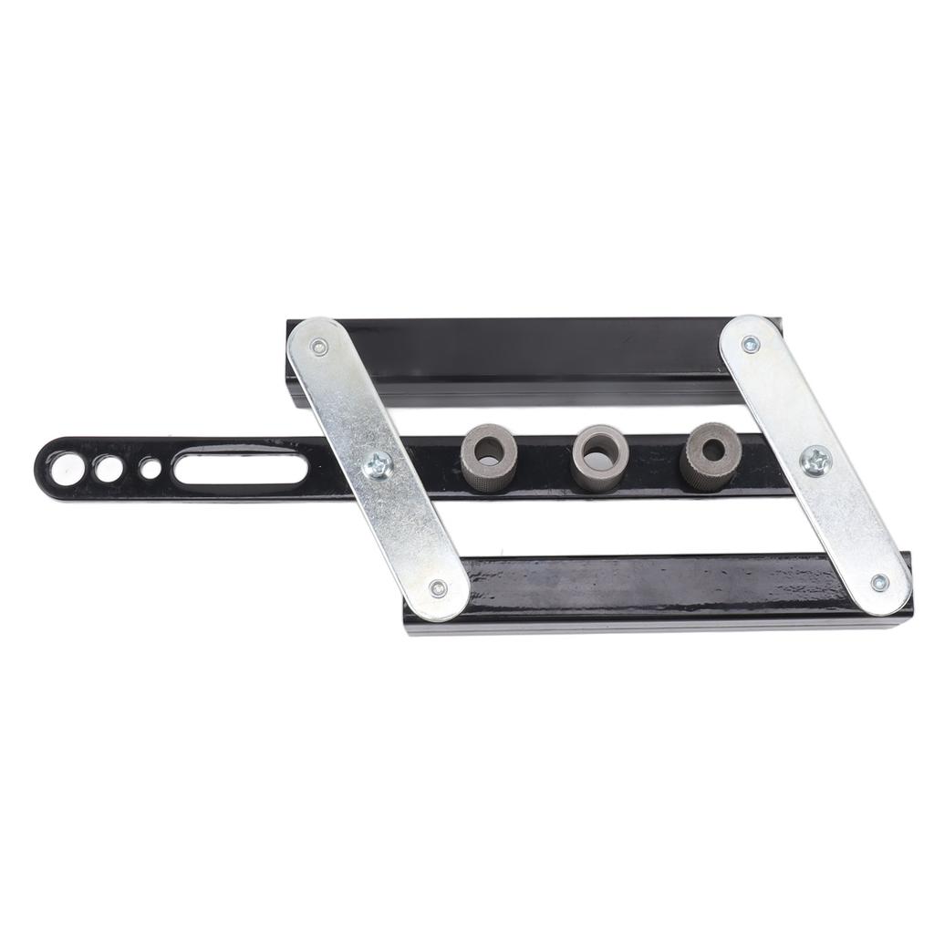 Hole Punch Locator Self Centering Doweling Jig Adjustable Drilling Guide Template DIY Woodworking Tool Kit