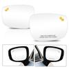Car Passenger Side Left Right Mirror Glass With Heated Backing Rearview Side Mirror Glass For MAZDA CX-5 CX-9 2017-