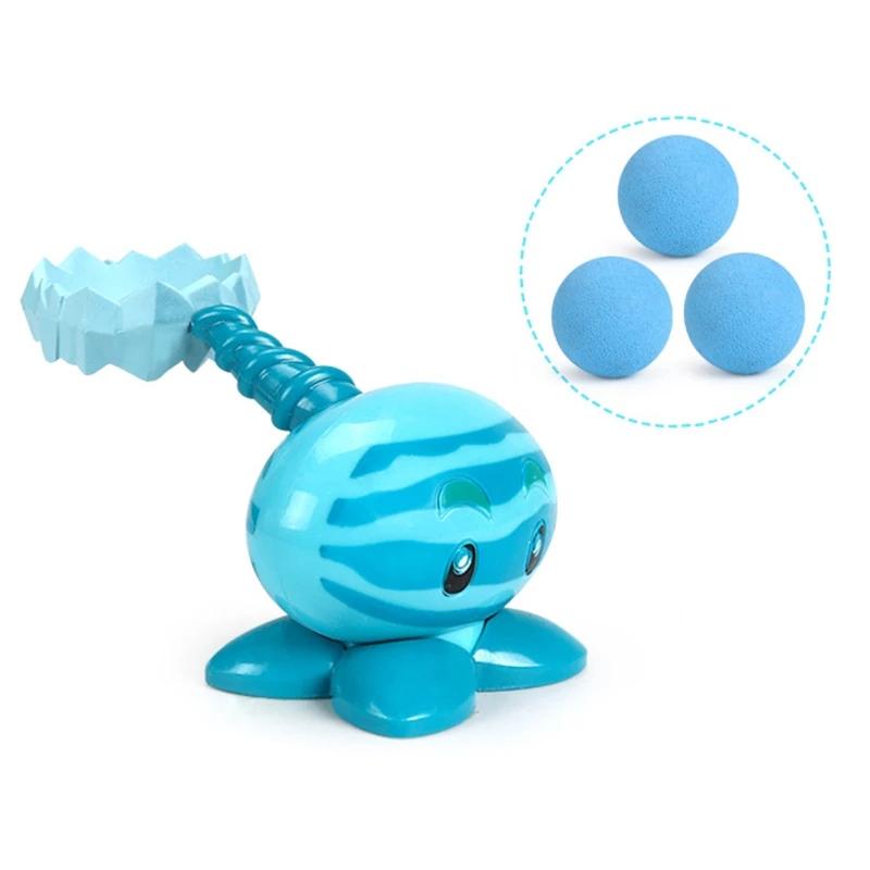 1pcs New Plants vs Zombies 2 Peashooter Coconut Cannon Genuine Game Scene Figure Ornaments Soft Silicone Birthday Gift For Kids