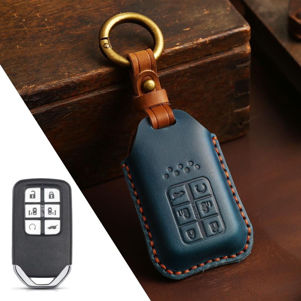 Suitable for Honda key case CRV Lingpai XRV 10th generation Civic Accord Crown Fit leather car key case