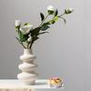 Plastic Creative White Vase Home Living Room Tv Cabinet Decorative Ornaments Flower Table Decoration Crafts Perfect